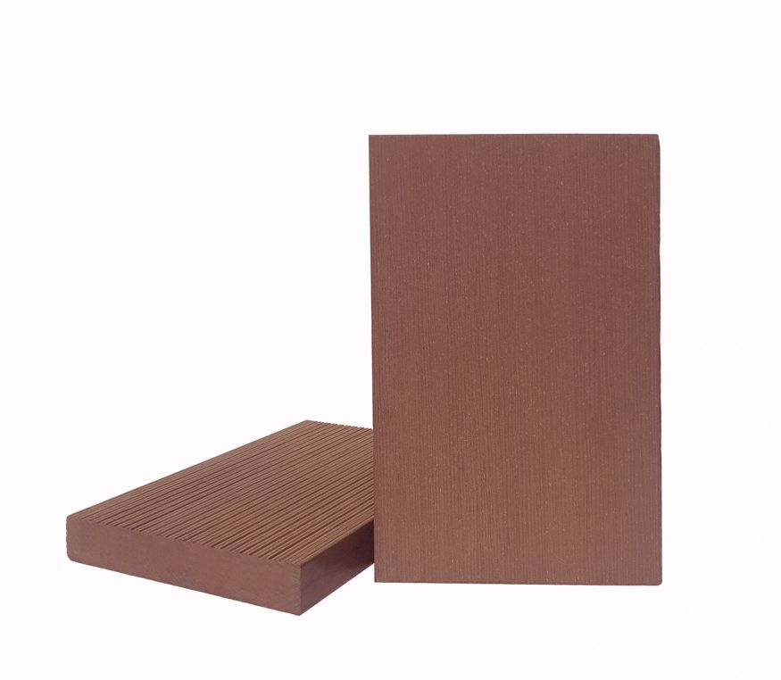 Террасная доска ДПК Terrapol Смарт (Полнотелая без паза) Абрикос купить в Москве