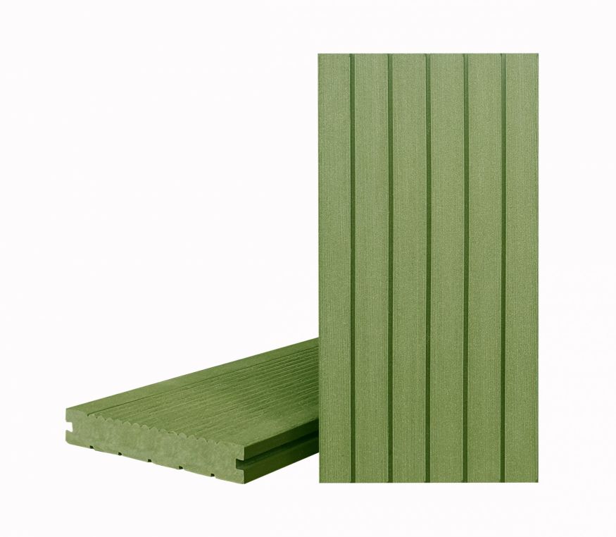 Террасная доска ДПК Terrapol Классик (Полнотелая с пазом) Олива купить в Москве