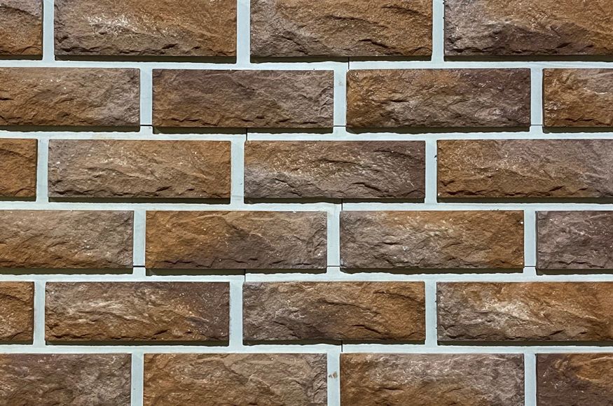 Фиброцементные панели КАНЬОН Сколотый кирпич - 37 купить в Москве