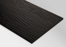 Фиброцементный сайдинг Fibraplank, Графитовый черный / RAL 9011