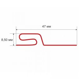 Белая стартовая панель для сайдинга