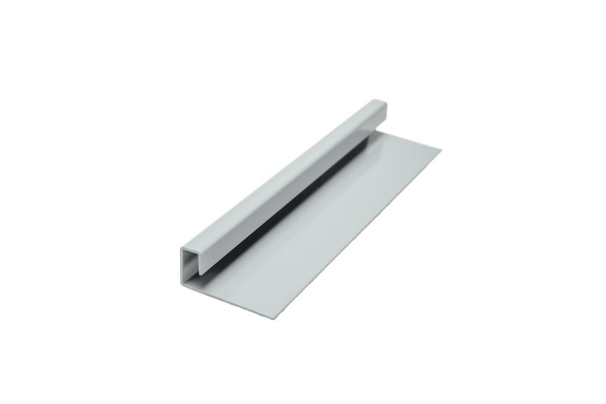 J- профиль завершающий алюминиевый Fibraplank купить в Москве