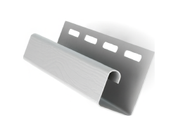 Белый J-профиль для сайдинга