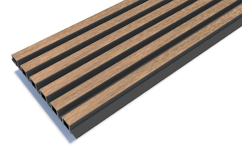 Реечные панели Woodwex, Lines Ultra, Maple купить в Москве