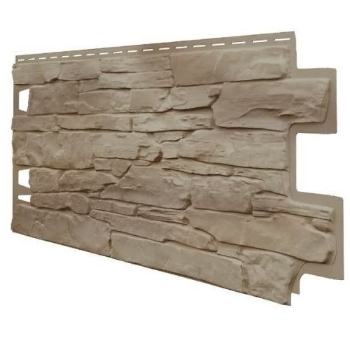 Фасадная панель VOX SOLID STONE REGULAR в цвете умбрия купить в Москве