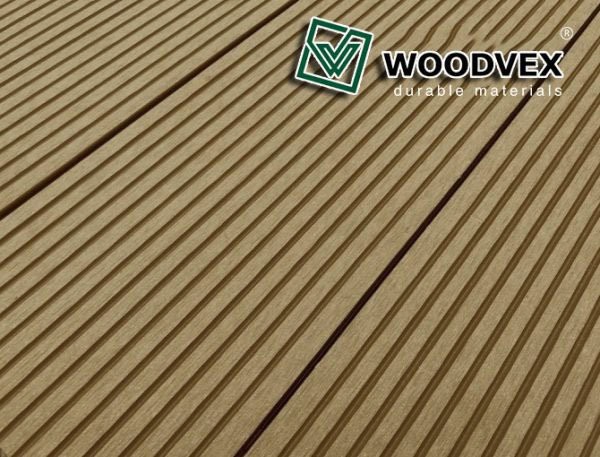 Террасная доска WOODVEX Select из ДПК цвета Кофе купить в Москве