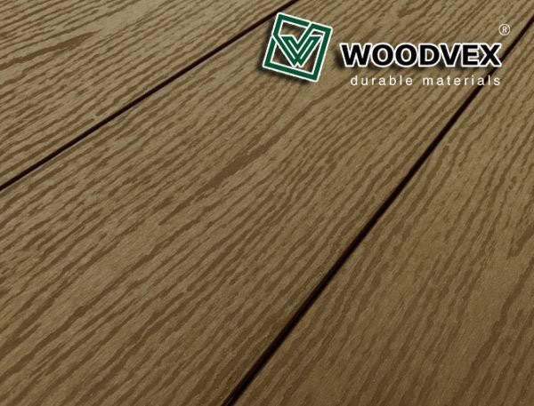 Террасная доска WOODVEX Select из ДПК цвета Кофе купить в Москве