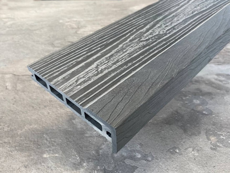 Угол EasyDecking, Wood-Х 45х45 Серый Микс купить в Москве