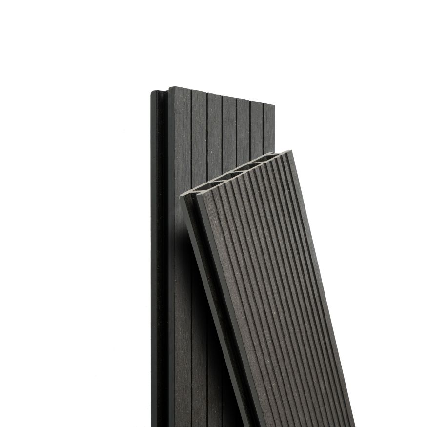 Террасная доска Экодекинг Базик, Графит купить в Москве