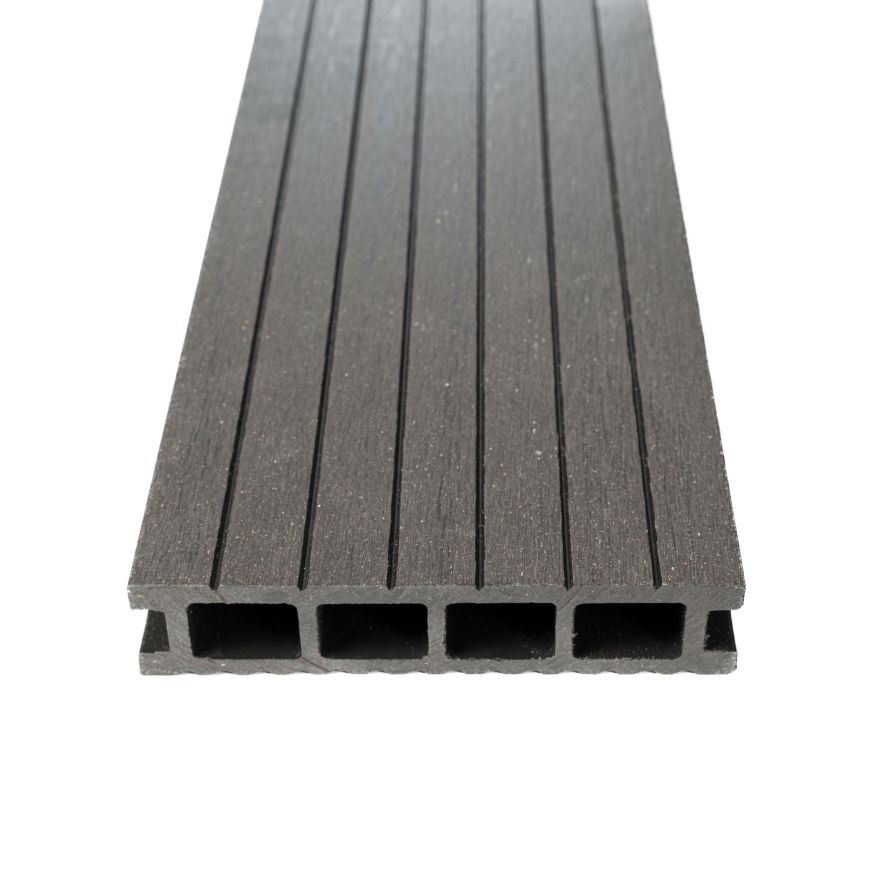 Террасная доска Экодекинг Базик, Графит купить в Москве