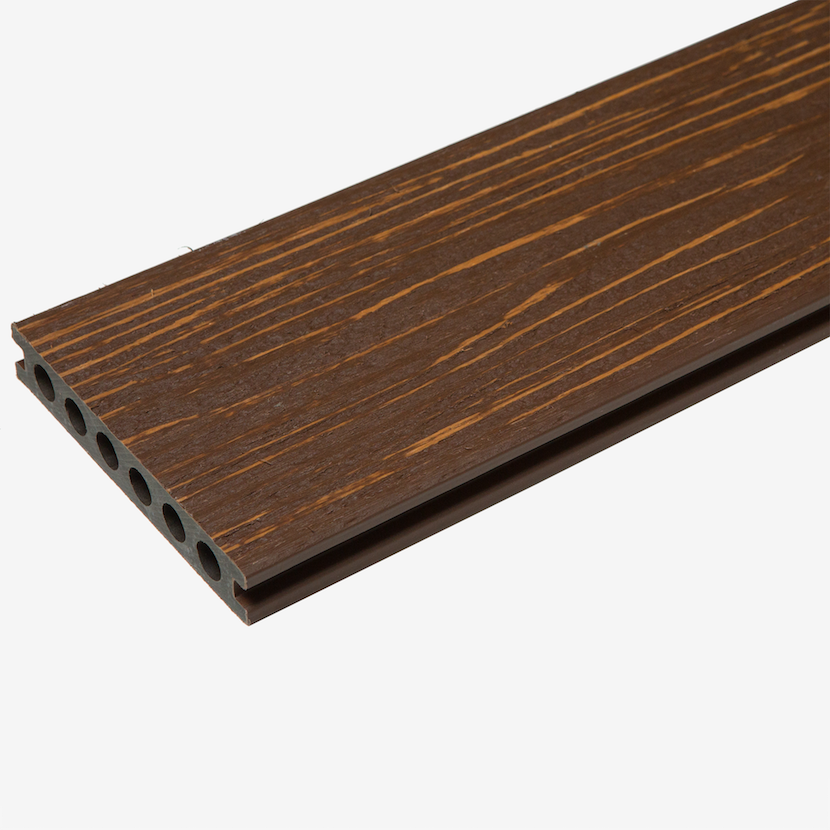 Террасная доска из ДПК CM Decking, Zebrano, Коричневый купить в Москве