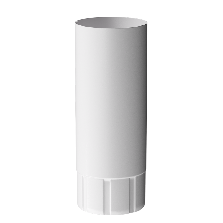 Водосточная труба 3 м, Docke Stal Premium, цвет Пломбир купить в Москве