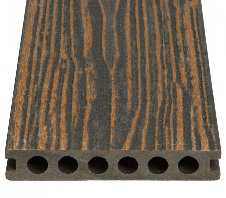 Террасная доска из ДПК CM Decking, Zebrano, Графит купить в Москве