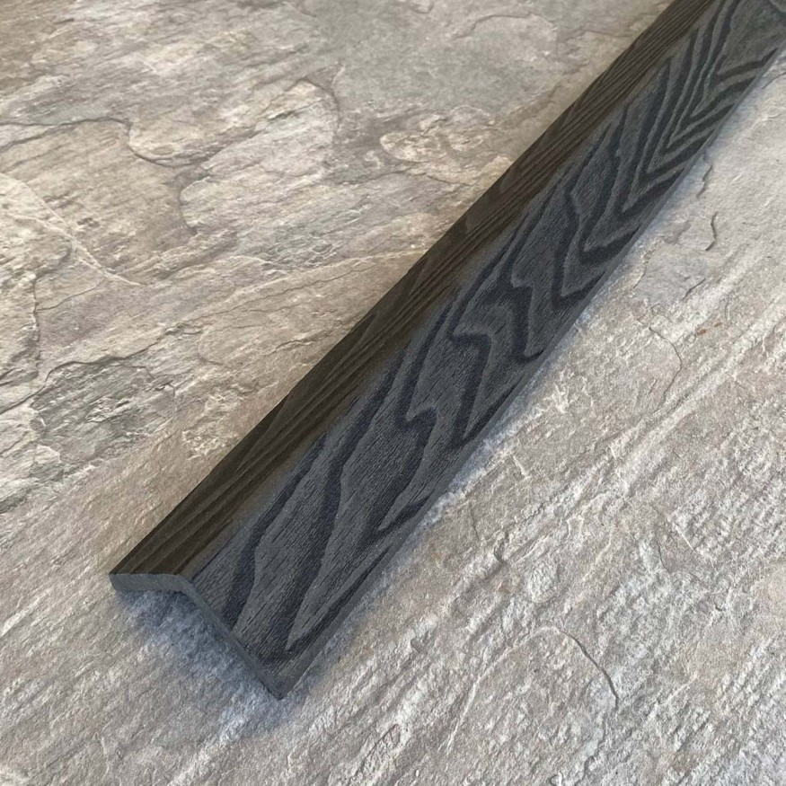 Угол EasyDecking, Wood-Х 50х50 Черное дерево купить в Москве