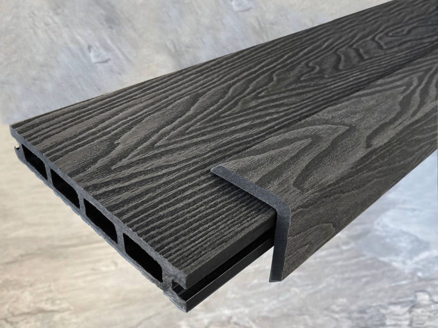 Угол EasyDecking, Wood-Х 50х50 Черное дерево купить в Москве