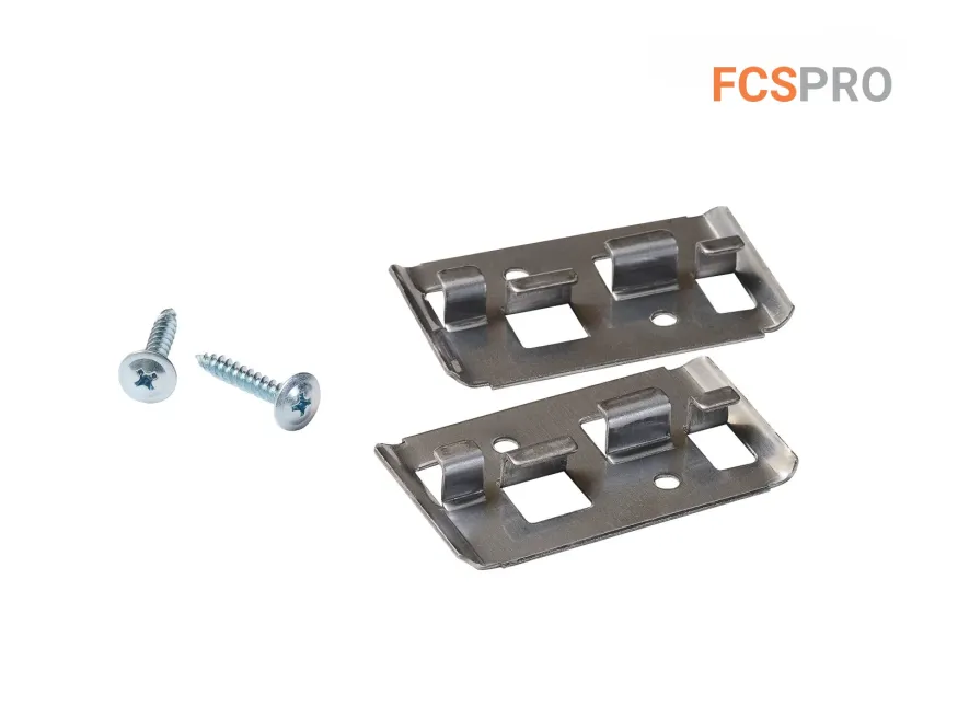 Кляймер FCSPRO Профи с саморезом по дереву (нержавейка) купить в Москве