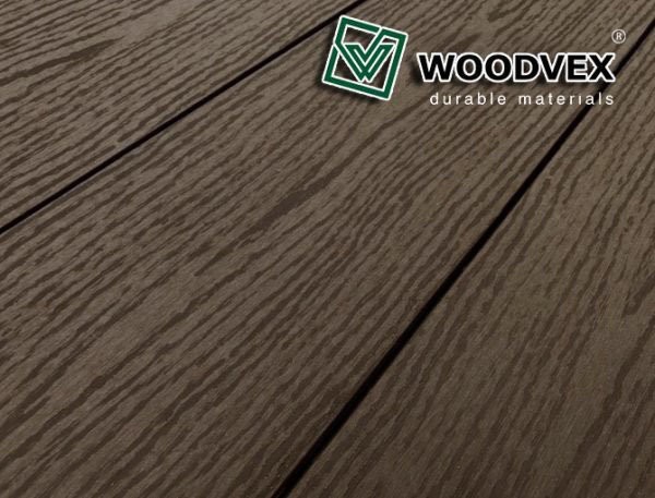 Террасная доска из ДПК WOODVEX Select в цвете Венге купить в Москве