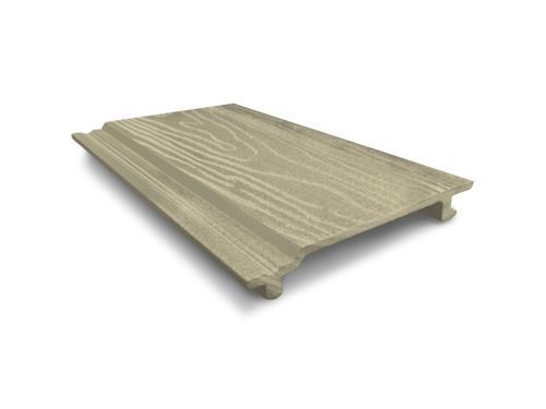Фасадная панель ECODECKING из ДПК серого цвета купить в Москве