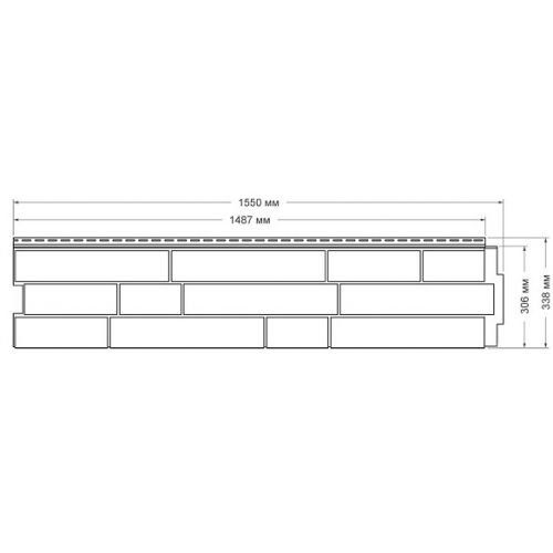 Панель фасадная GL Я-Фасад &amp;quot;Крымский сланец серебристый&amp;quot; купить в Москве