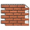 Фасадная панель FineBer, Баварский кирпич, Терракота купить в Москве