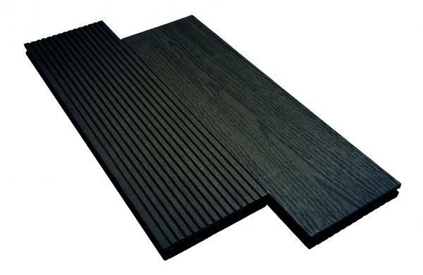 Террасная доска WOODVEX Select из ДПК в цвете Графит купить в Москве