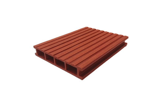 Террасная доска ECODECKING HIT в терракотовом оттенке из ДПК купить в Москве
